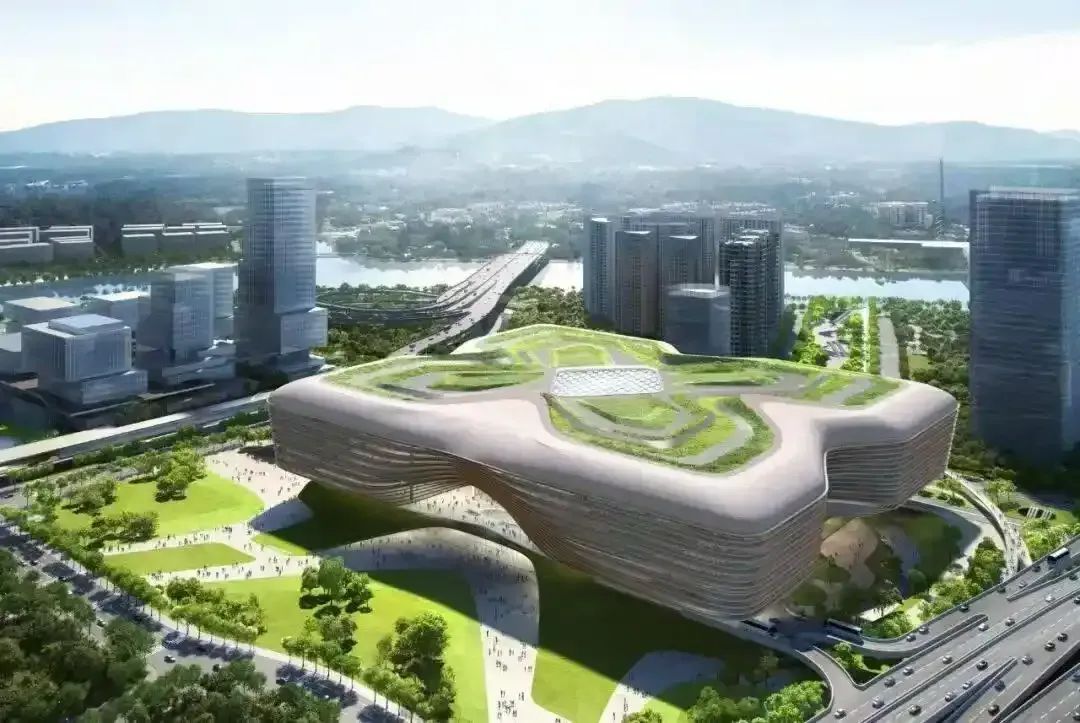 新皇岗口岸效果图 新皇岗口岸效果图