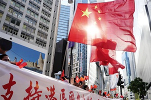 香港市民支持实施香港国安法